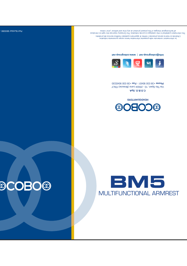 BM5 MULTIFUNCTIONNAL ARMREST